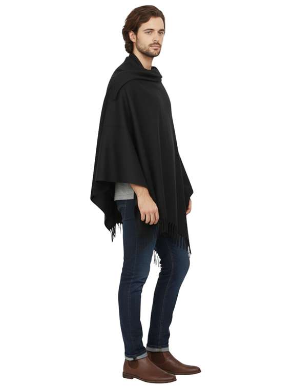 men solid pashmina shawl - 22224483 -  Standard Image - 1