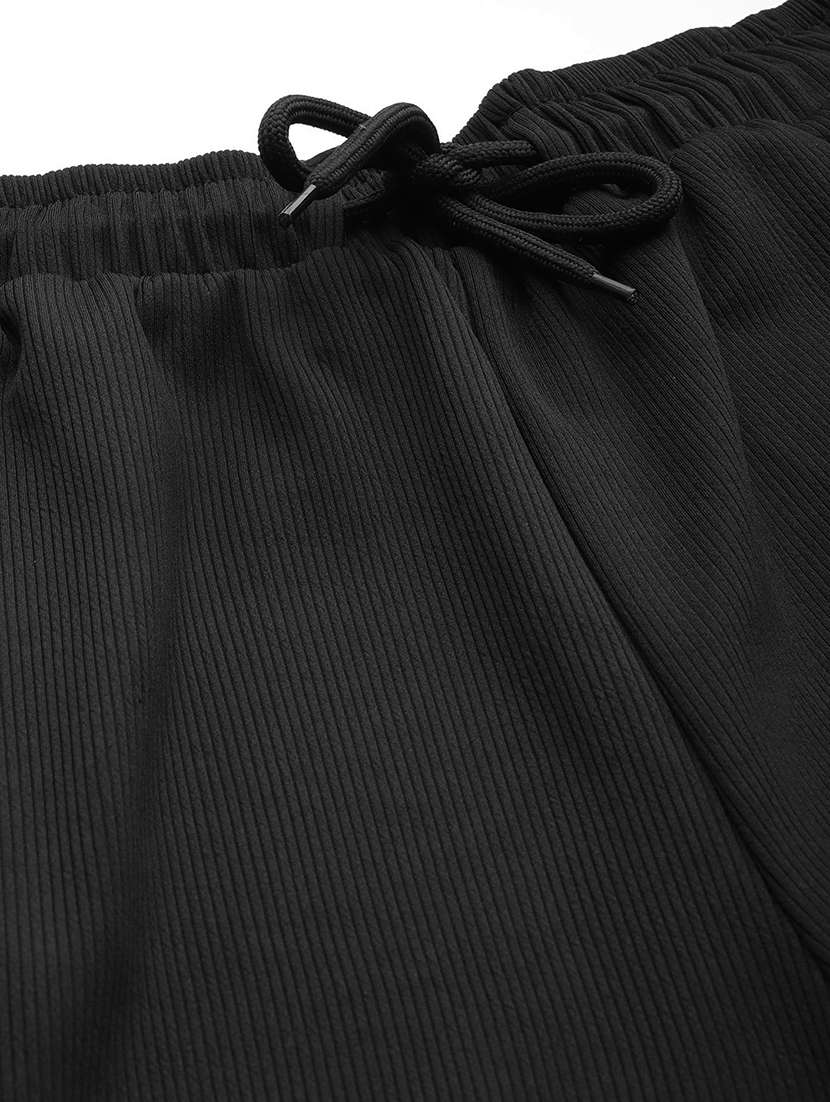 women solid mid rise straight trouser - 22224847 -  Standard Image - 4