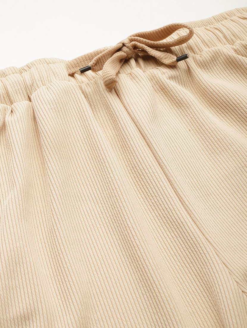 women solid mid rise regular fit cargo - 22224849 -  Standard Image - 4