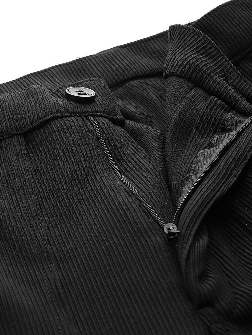 women solid mid rise regular fit cargo - 22224855 -  Standard Image - 4