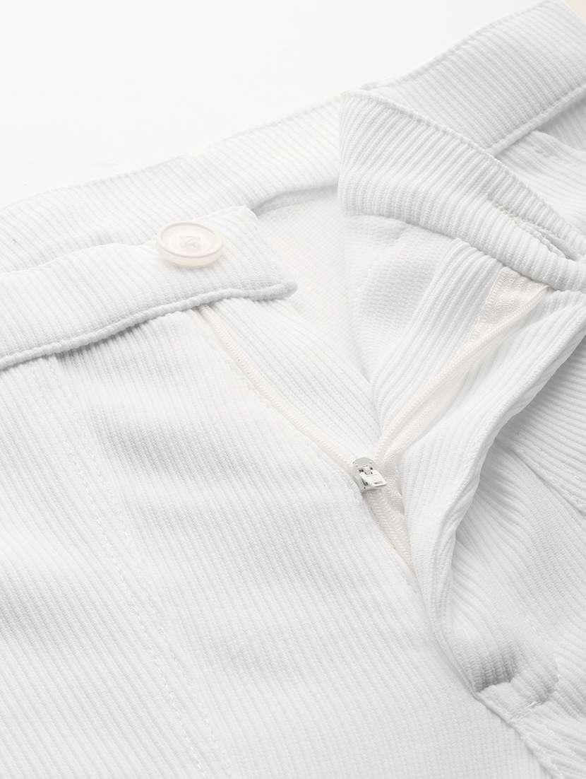 women solid mid rise regular fit cargo - 22224858 -  Standard Image - 4