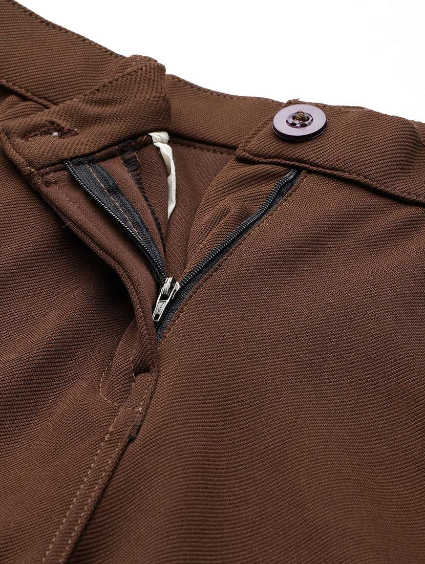 women solid mid rise regular fit cargo - 22224862 -  Standard Image - 4