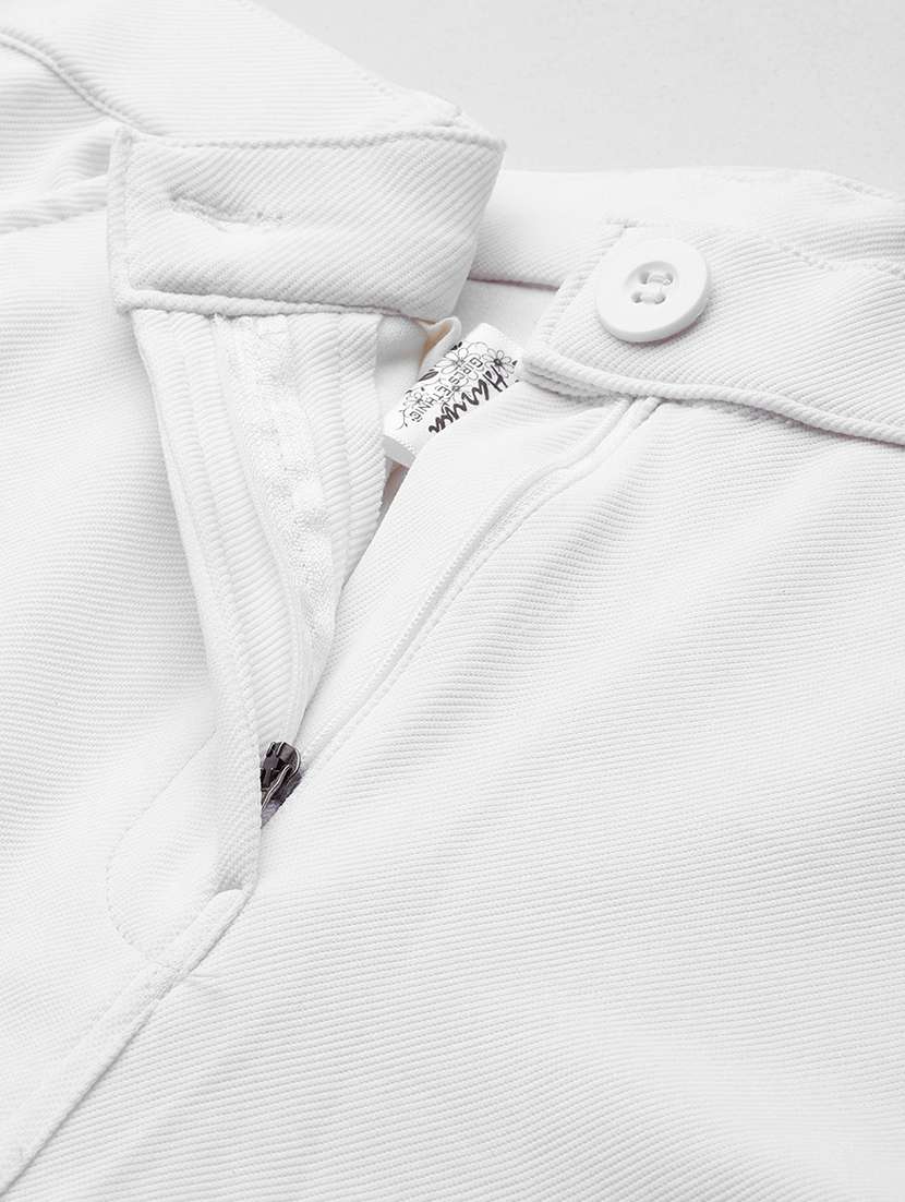 women solid mid rise regular fit cargo - 22224866 -  Standard Image - 4