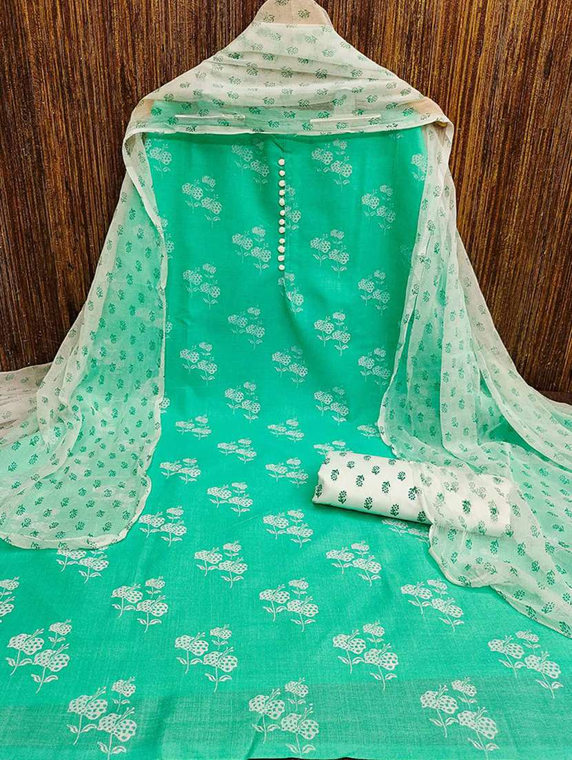 women floral printed unstitched suit set - 22225003 -  Standard Image - 1