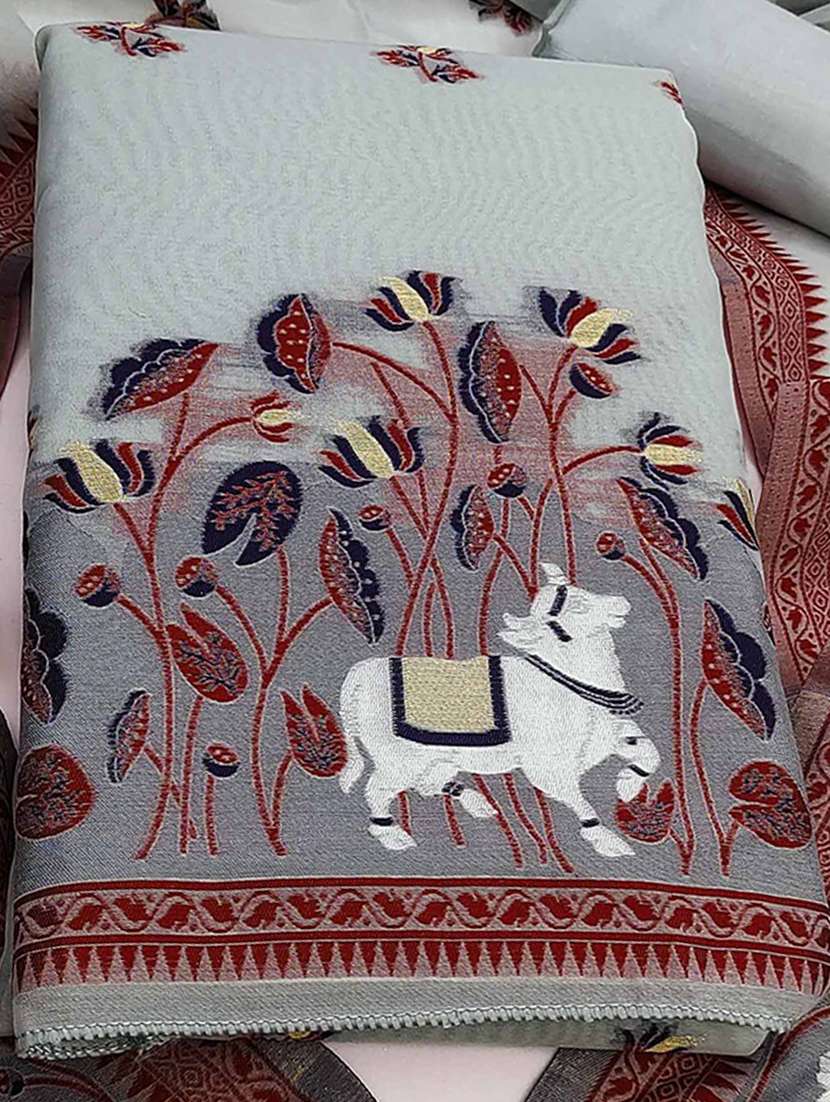 women self design unstitched suit set - 22225055 -  Standard Image - 1