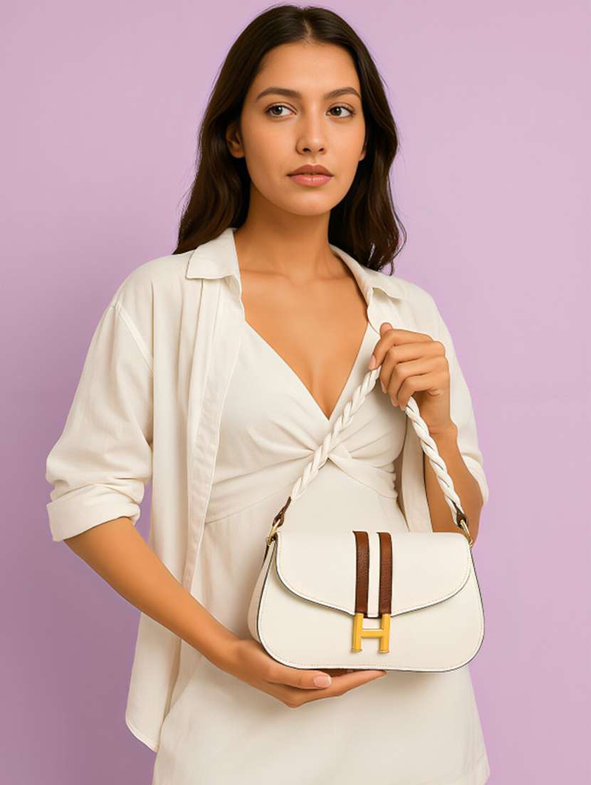 women solid pu sling bag - 22225253 -  Standard Image - 4