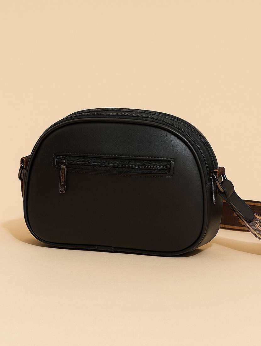 women textured pu sling bag - 22225259 -  Standard Image - 4