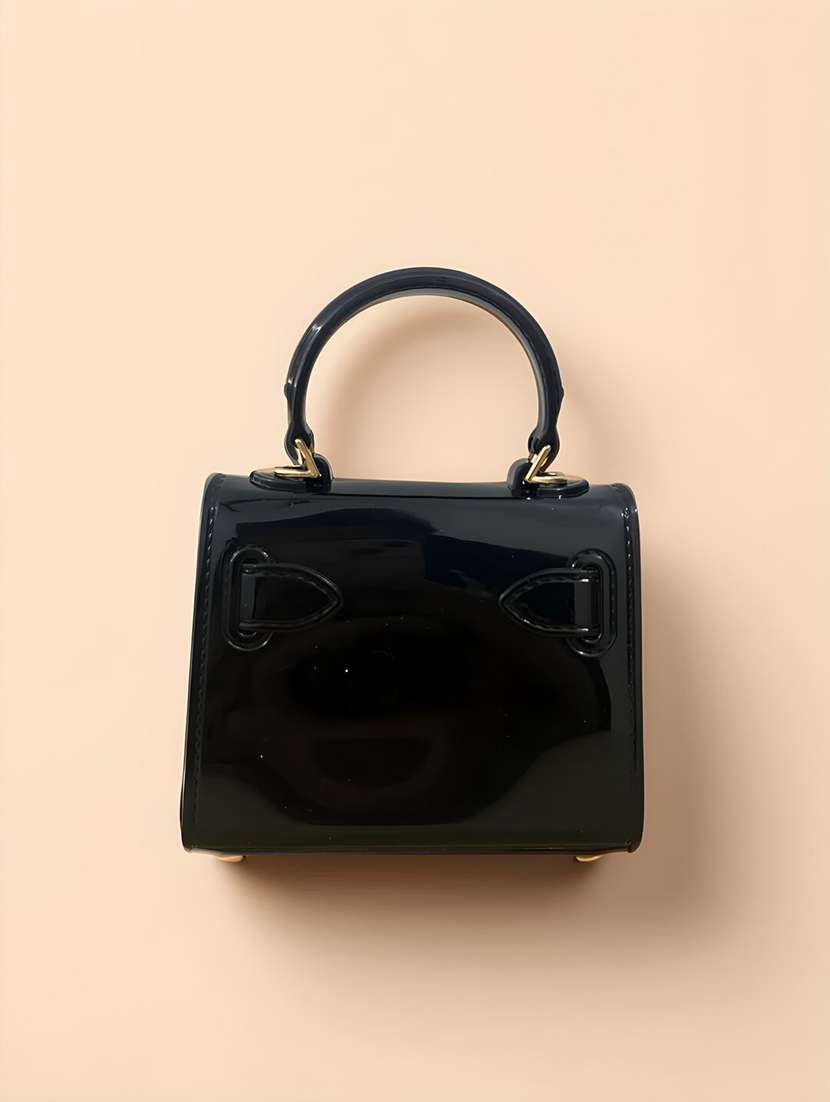 women solid structured pu sling bag - 22225290 -  Standard Image - 1