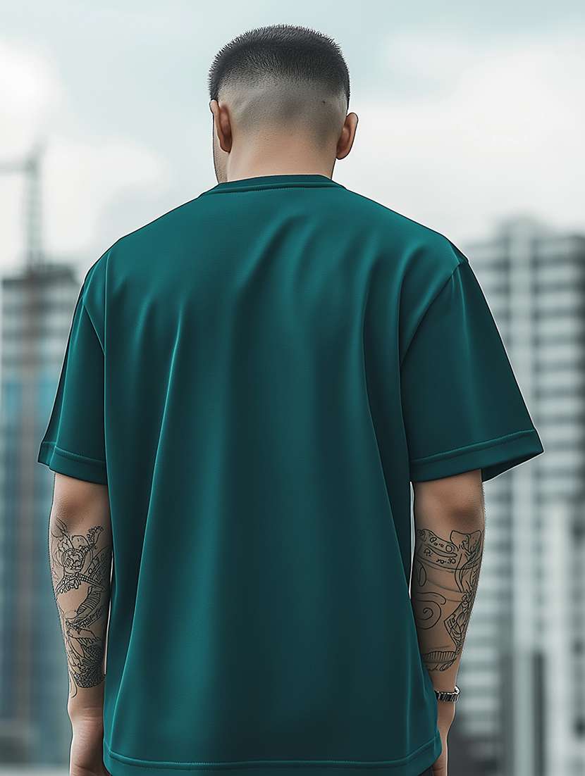 men printed short sleeve oversized t-shirt - 22225337 -  Standard Image - 1