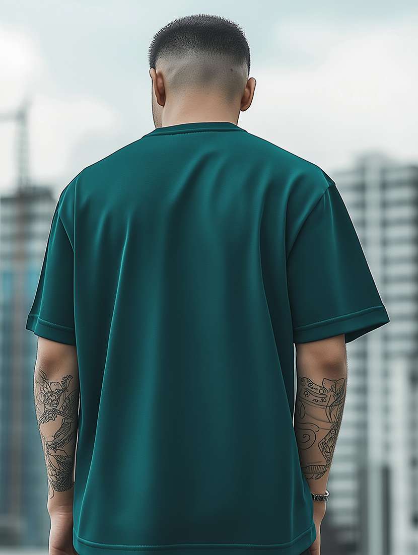 men printed short sleeve oversized t-shirt - 22225338 -  Standard Image - 1