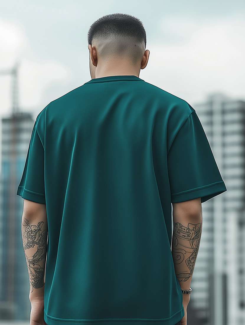 men printed short sleeve oversized t-shirt - 22225339 -  Standard Image - 1