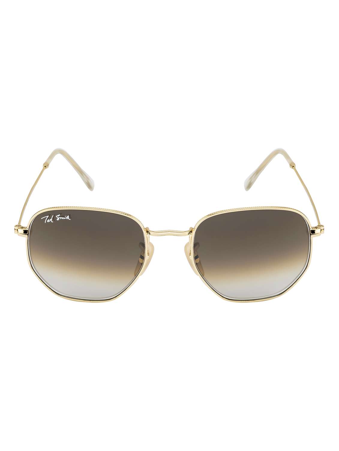 ted smith unisex hexagonal sunglasses - 22225385 -  Standard Image - 1