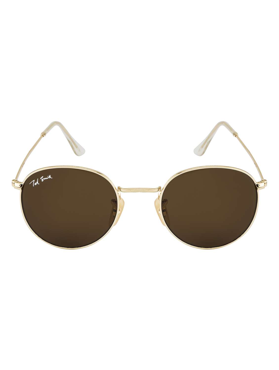 ted smith unisex round sunglasses - 22225402 -  Standard Image - 1