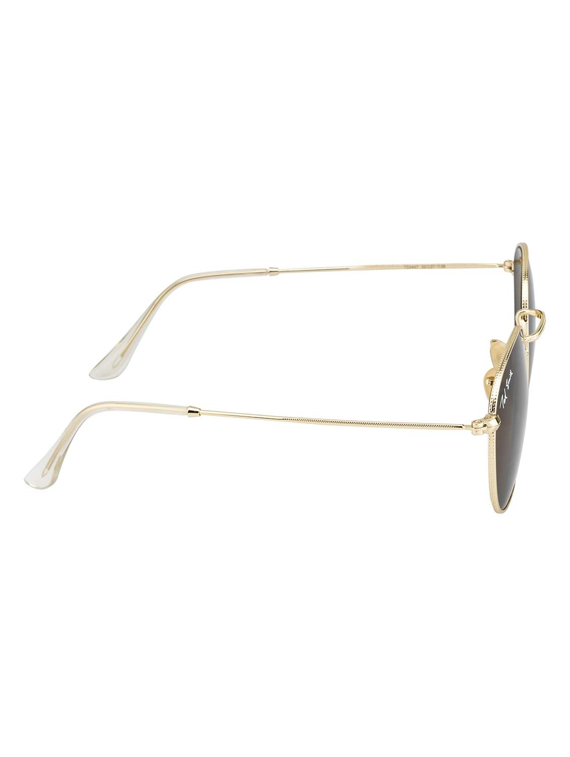 ted smith unisex round sunglasses - 22225402 -  Standard Image - 4