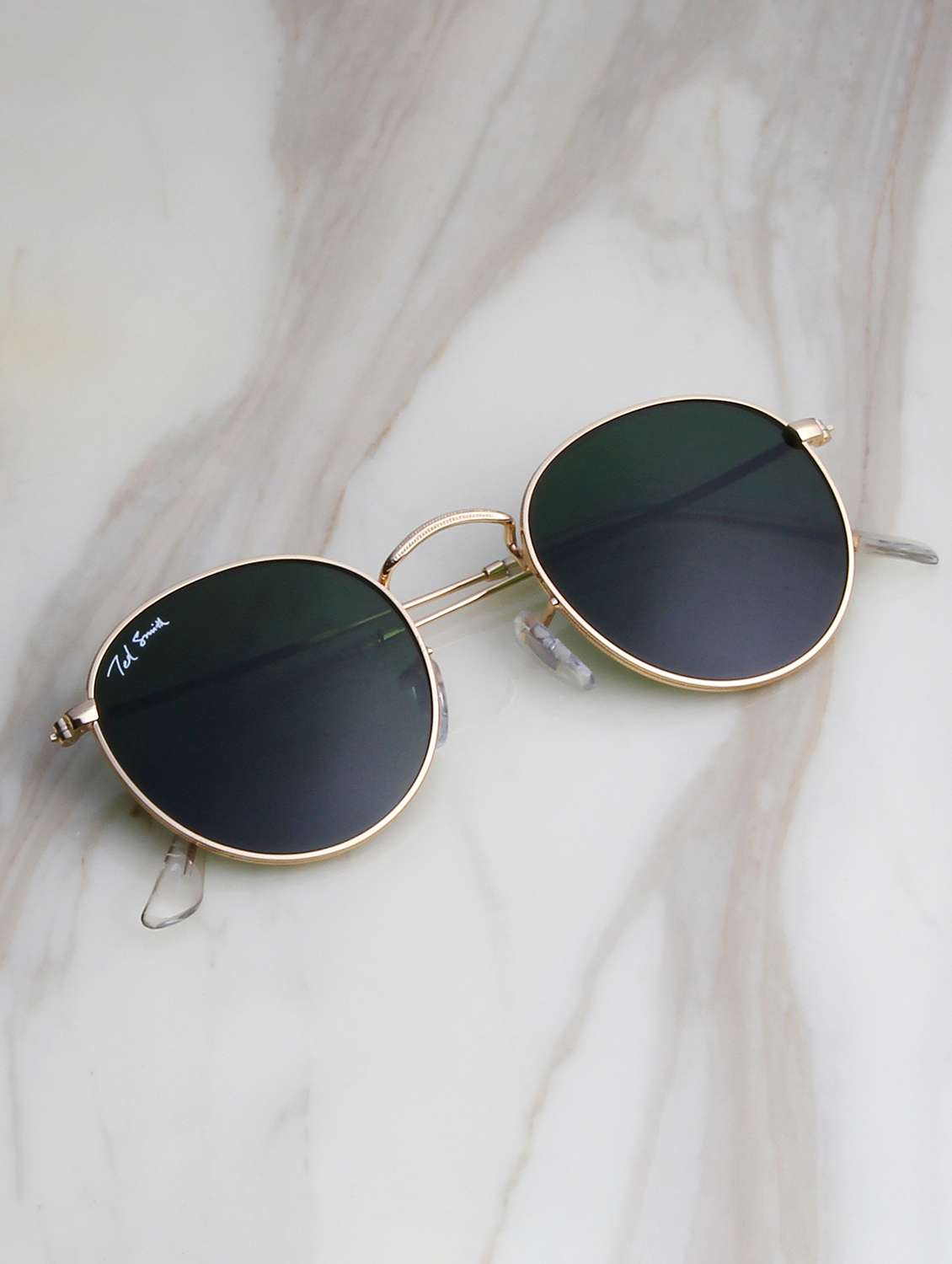 ted smith unisex round sunglasses