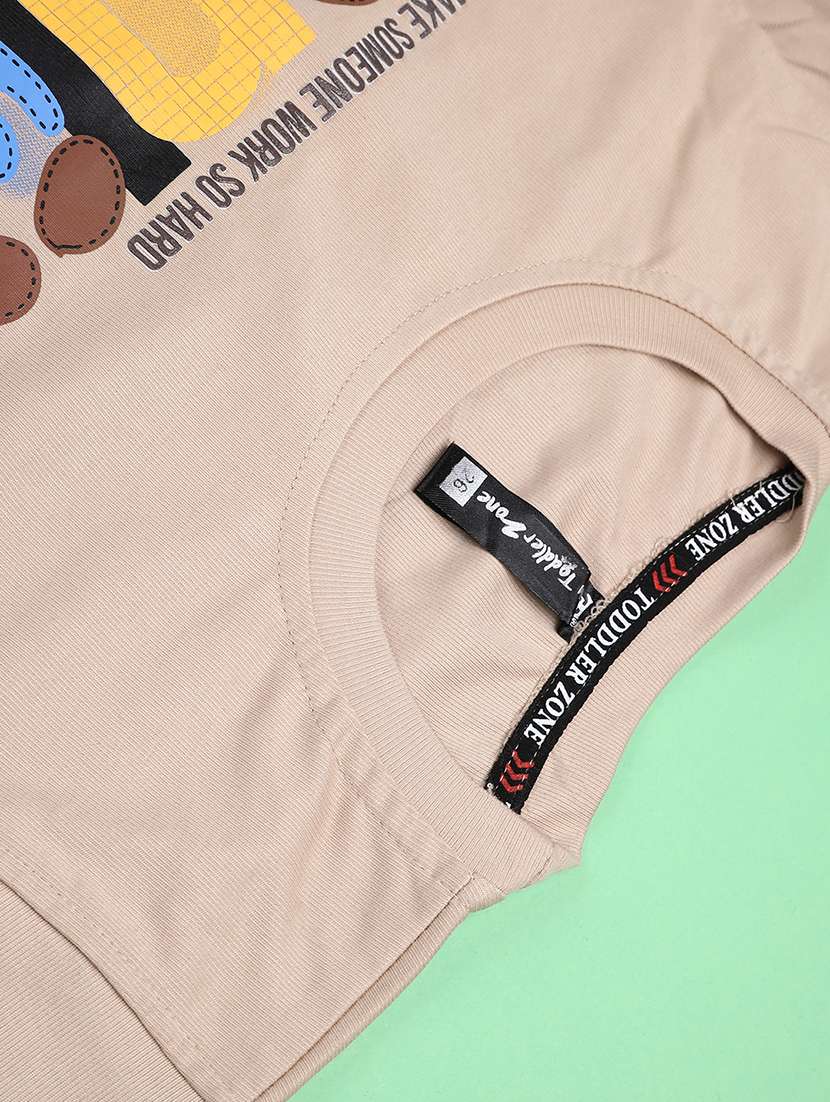 kids printed shorts & t-shirt co-ords set - 22226045 -  Standard Image - 4