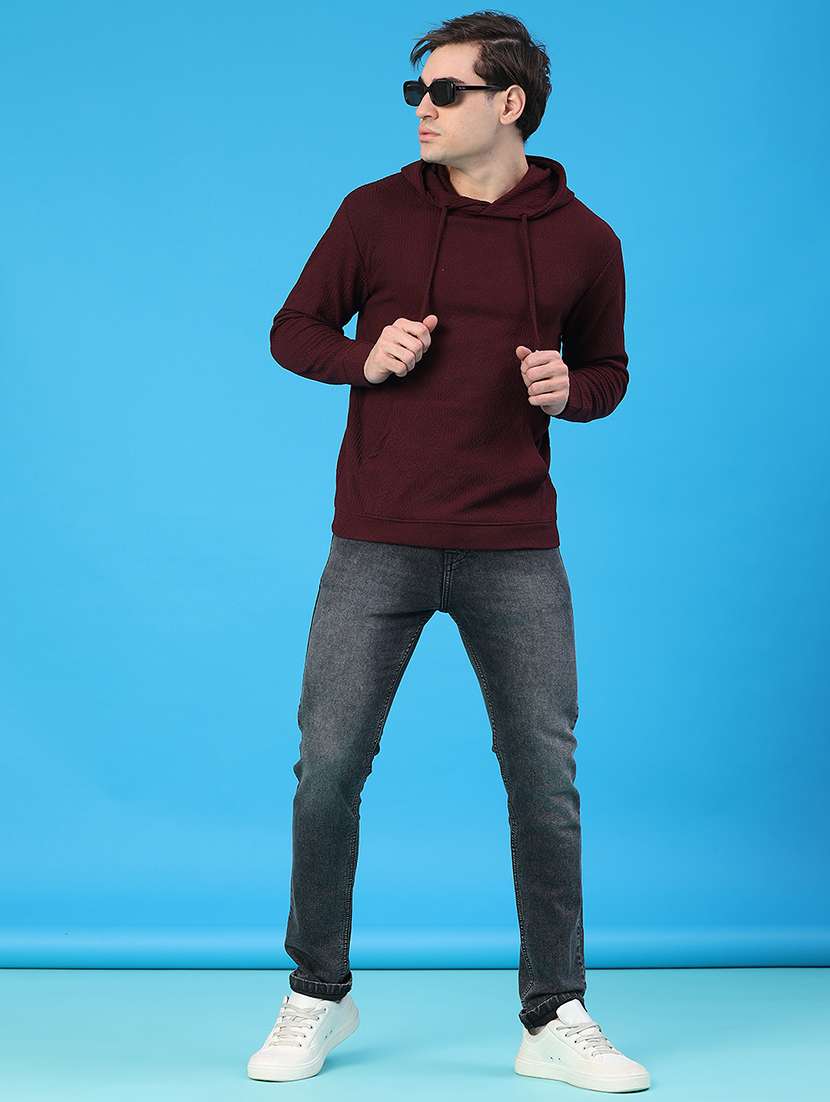 men washed mid rise full length slim fit jeans - 22226101 -  Standard Image - 4