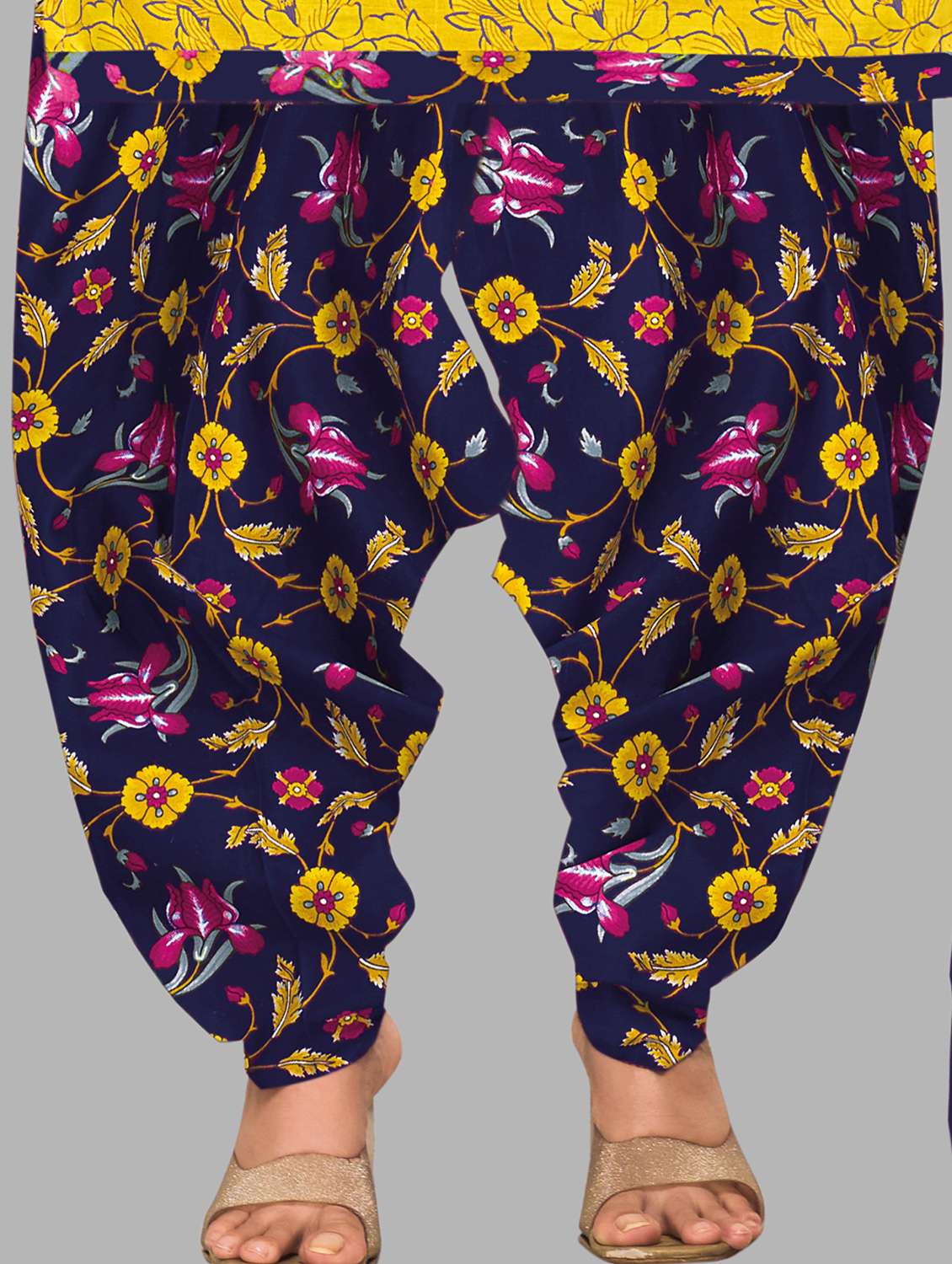 women printed unstitched suit set - 22226444 -  Standard Image - 4