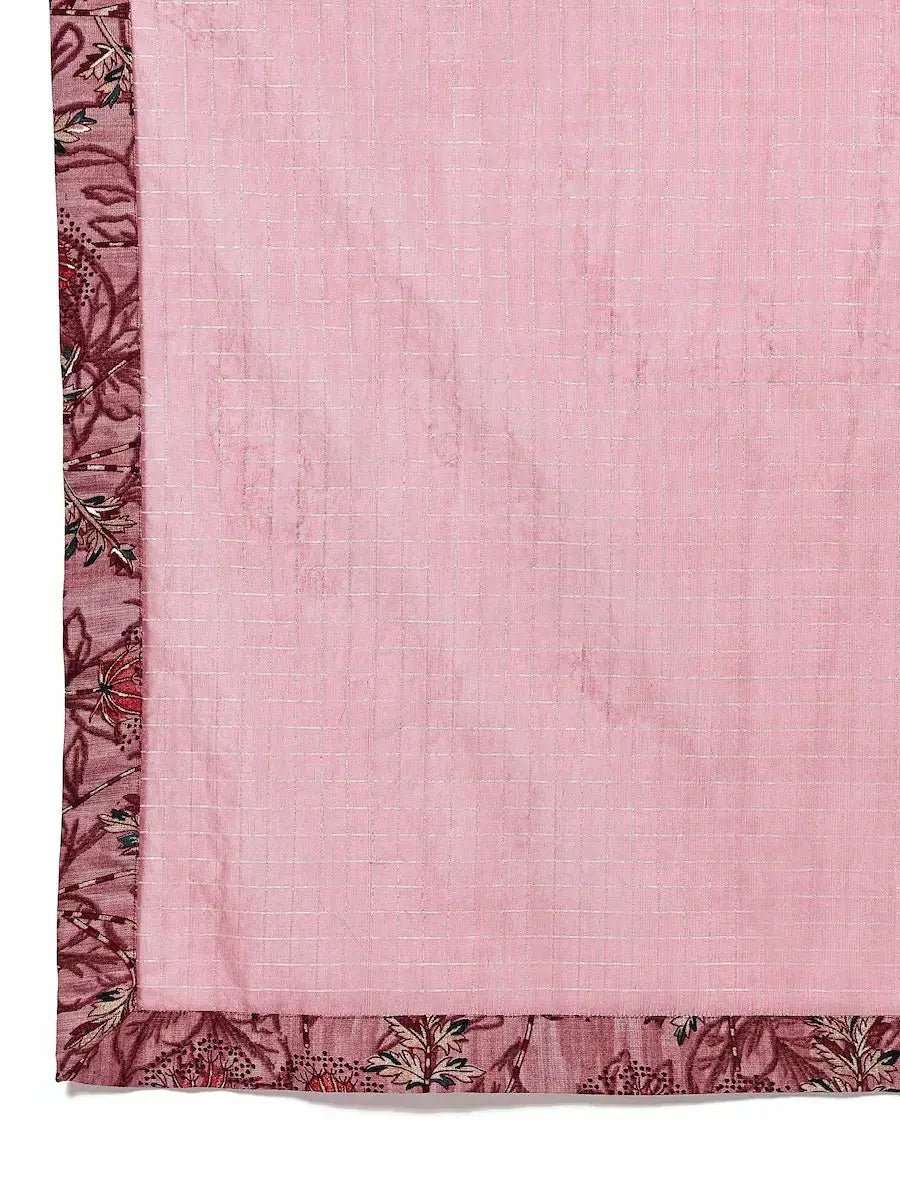 women floral three quarter sleeve kurta pant with dupatta set - 22226594 -  Standard Image - 4