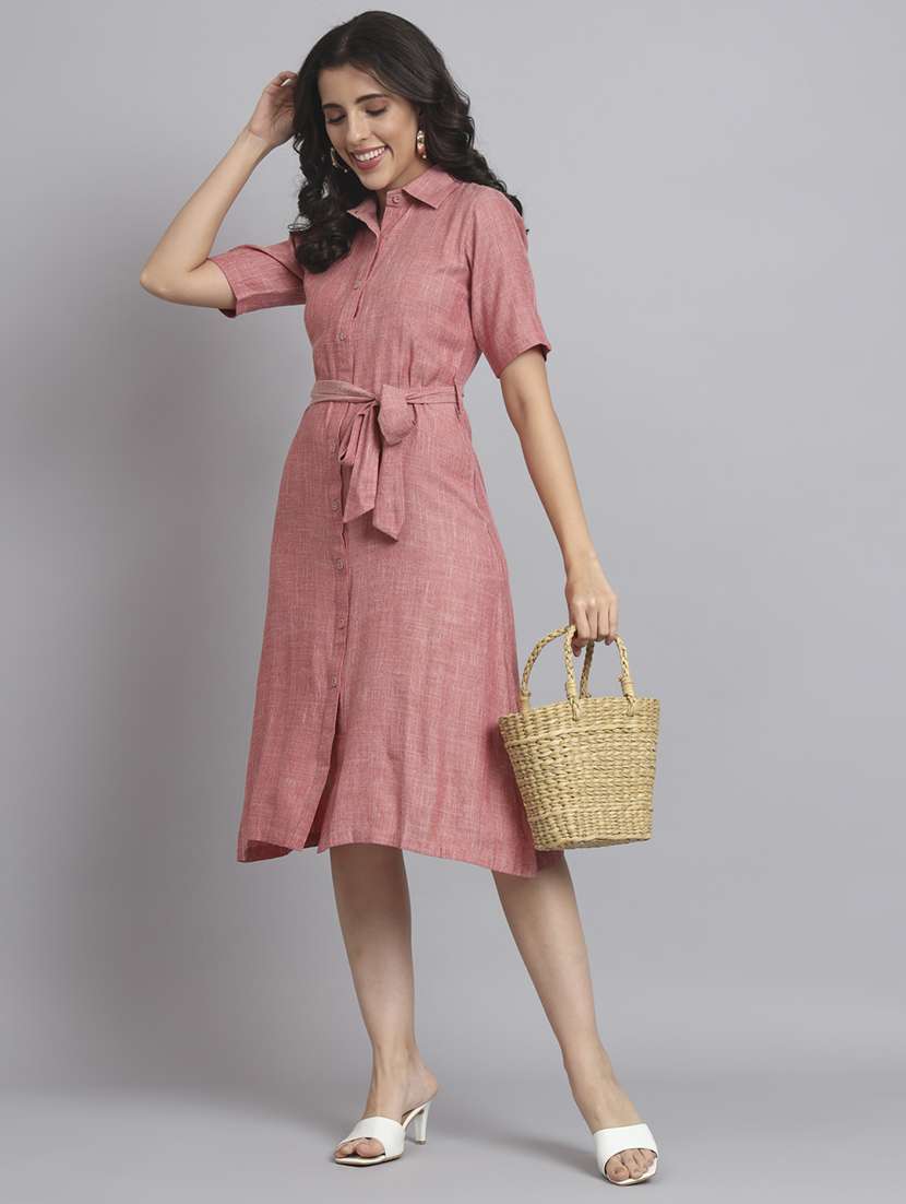 women soldi short sleeve collared shirt dress - 22226847 -  Standard Image - 4