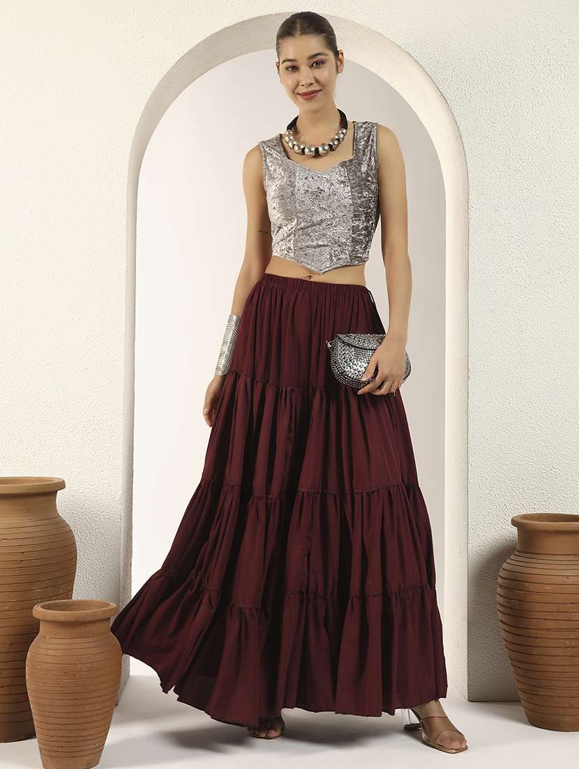 women solid sleeveless stitched blouse - 22226877 -  Standard Image - 4