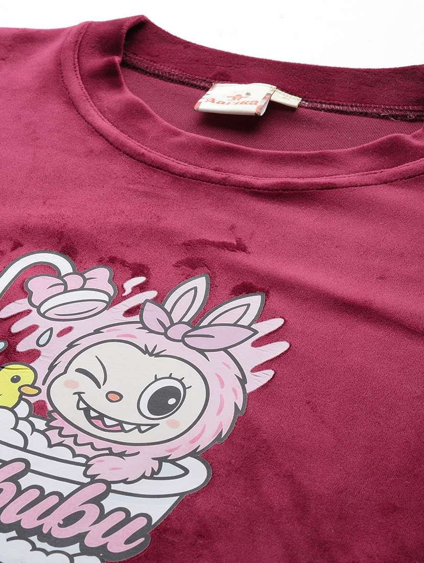 women printed long sleeve sweatshirt - 22227126 -  Standard Image - 4