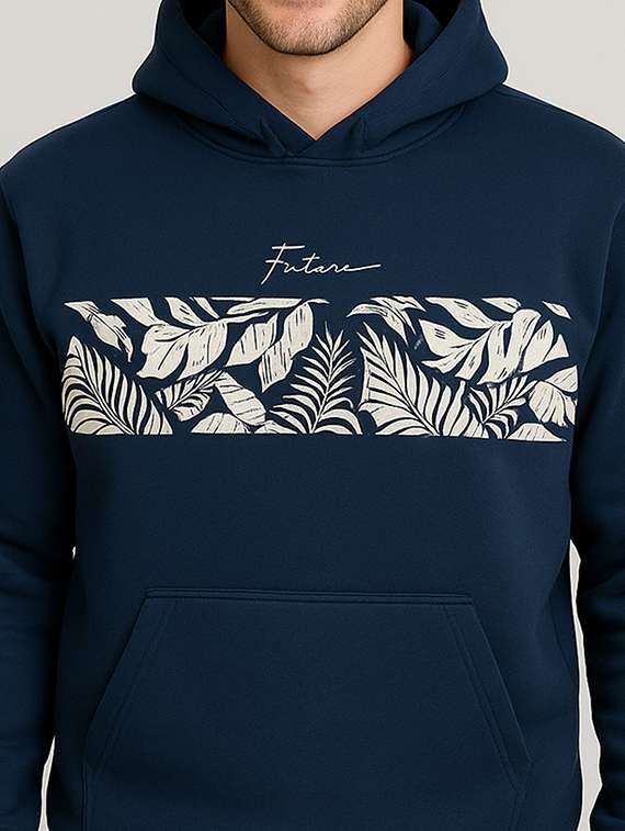 men chest print long sleeve regular fit sweatshirt - 22227268 -  Standard Image - 4