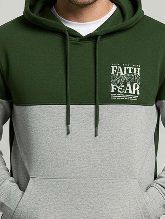 men color block long sleeve regular fit sweatshirt - 22227271 -  Standard Image - 4