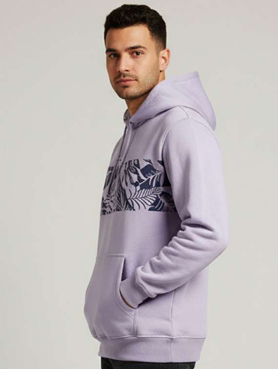 men chest print long sleeve regular fit sweatshirt - 22227292 -  Standard Image - 1