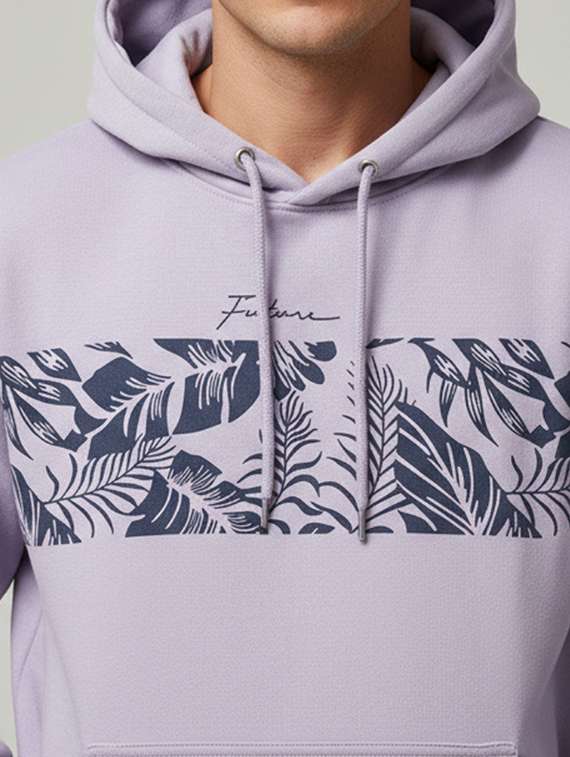 men chest print long sleeve regular fit sweatshirt - 22227292 -  Standard Image - 4