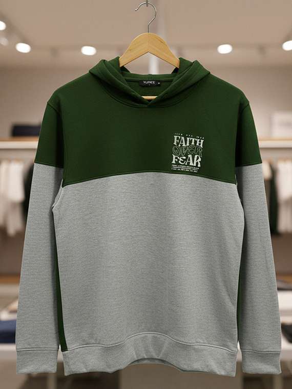 men color block long sleeve regular fit sweatshirt - 22227321 -  Standard Image - 4