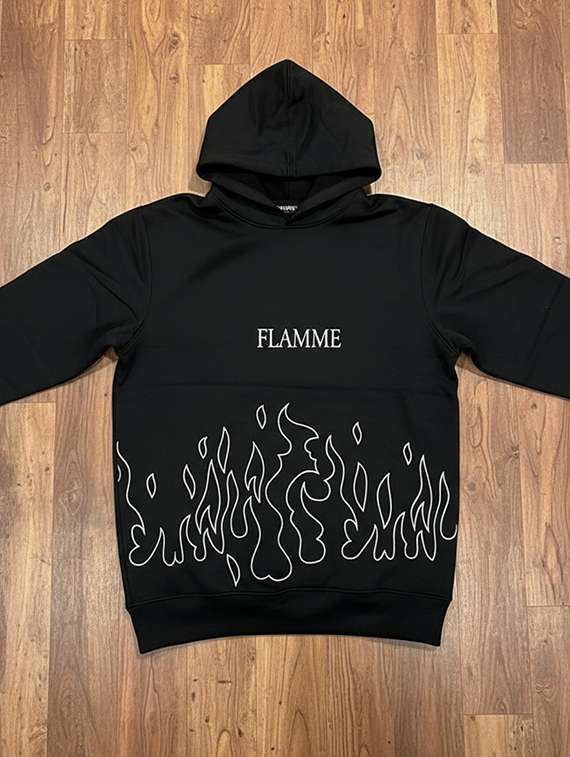 Men Front Print Long Sleeve Regular Fit Sweatshirt - 22227332 -  Standard Image - 4