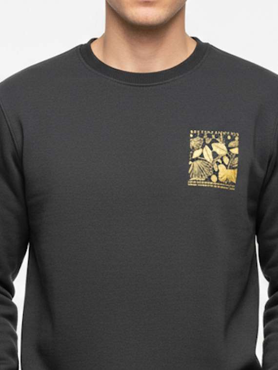 men printed long sleeve regular fit sweatshirt - 22227334 -  Standard Image - 4