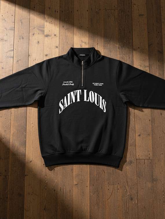 men front print long sleeve regular fit sweatshirt - 22227350 -  Standard Image - 4