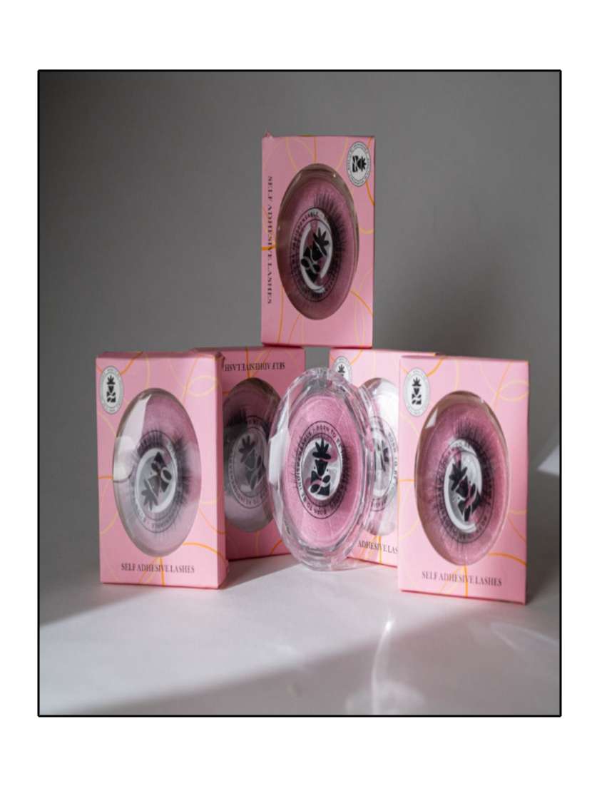 bobi self adhesive eyelashes sa47 outer edge lift bold curved look no glue reusable stick on - 22227357 -  Standard Image - 1