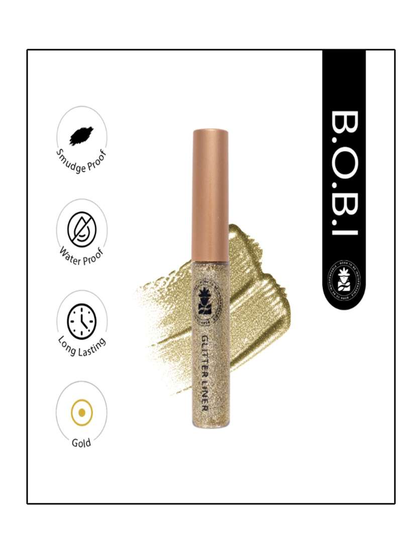 bobi glitter eyeliner delivers a radiant shimmer with every stroke combining intense colour with dazzling micro-fine glitter - 22227360 -  Standard Image - 1