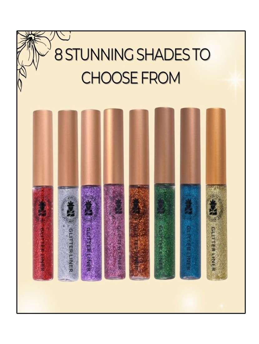 bobi glitter eyeliner delivers a radiant shimmer with every stroke combining intense colour with dazzling micro-fine glitter - 22227360 -  Standard Image - 4