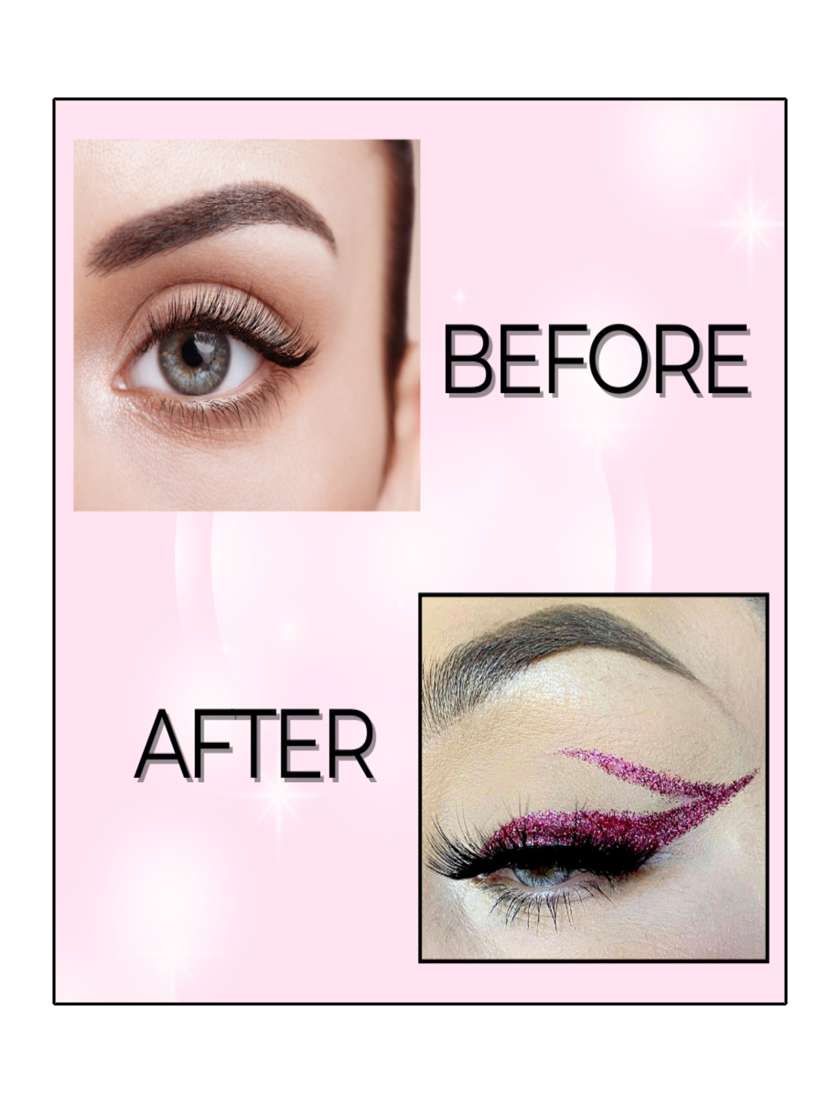 bobi glitter eyeliner delivers a radiant shimmer with every stroke combining intense colour with dazzling micro-fine glitter - 22227363 -  Standard Image - 4