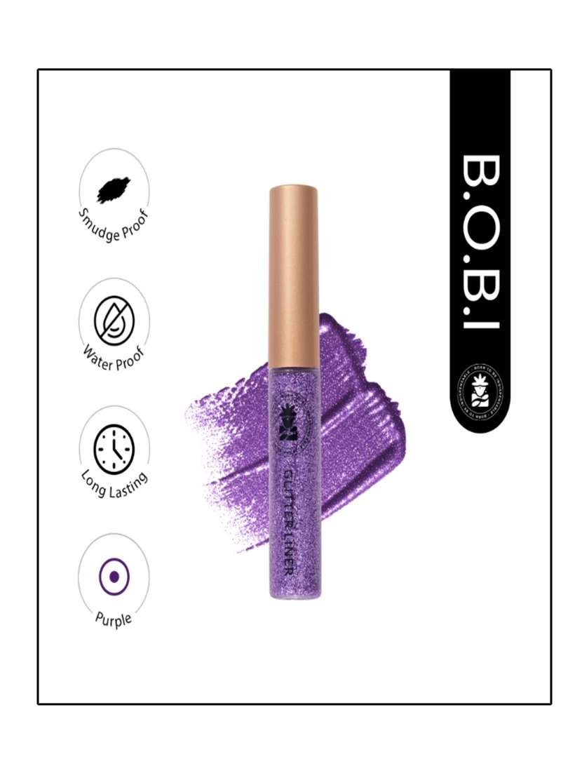 bobi glitter eyeliner delivers a radiant shimmer with every stroke combining intense colour with dazzling micro-fine glitter - 22227364 -  Standard Image - 1