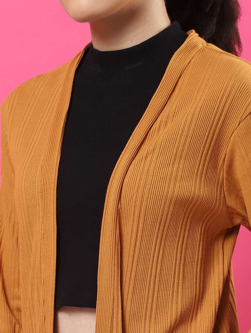 women self designed long sleeve shrug - 22227465 -  Standard Image - 4