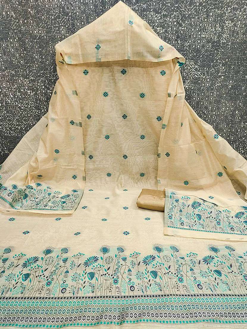 women self design unstitched suit set - 22227555 -  Standard Image - 1