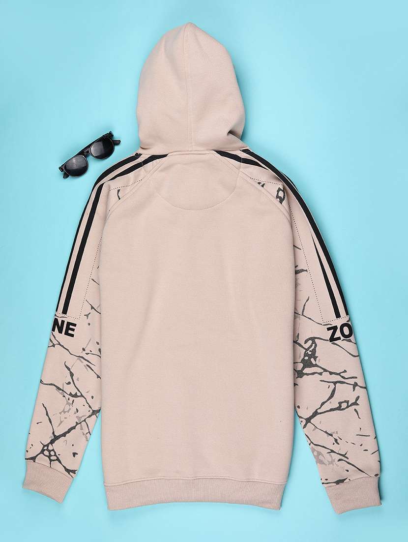 boys printed long sleeve hooded sweatshirt - 22227670 -  Standard Image - 1