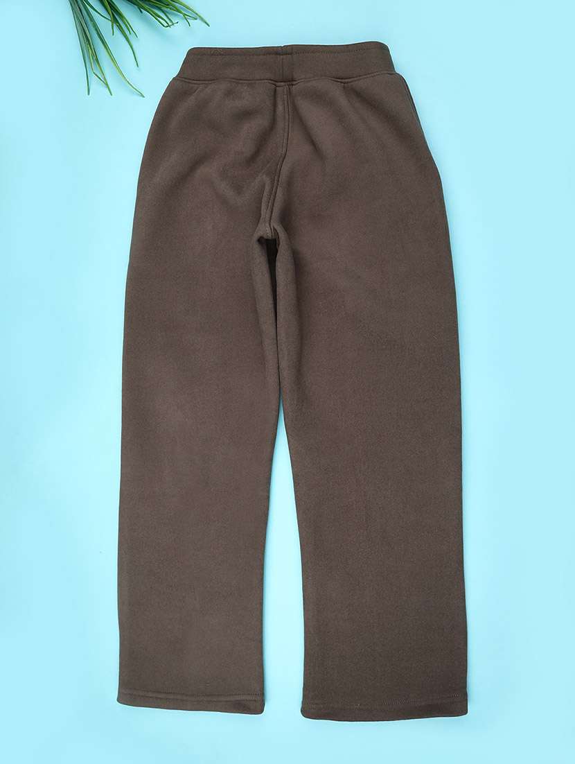 girls solid mid rise winterwear pyjama - 22227806 -  Standard Image - 1