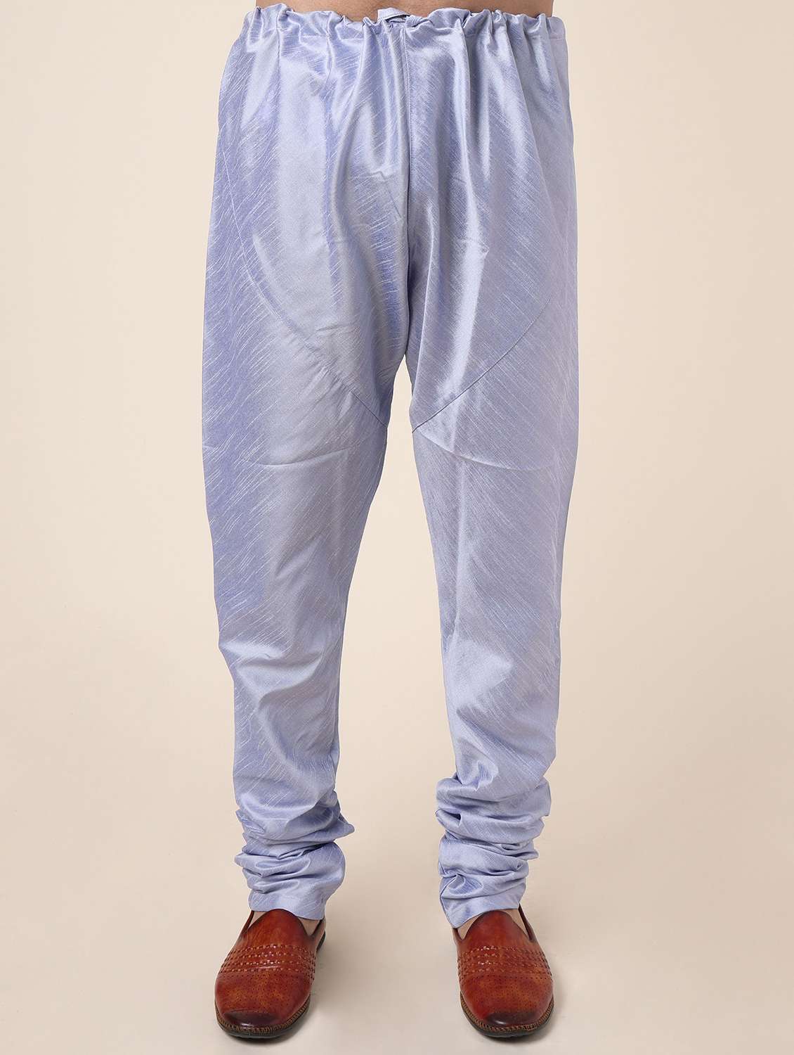 men solid mandarin neck kurta pyjama with jacket ethnic wear set - 22227986 -  Standard Image - 4