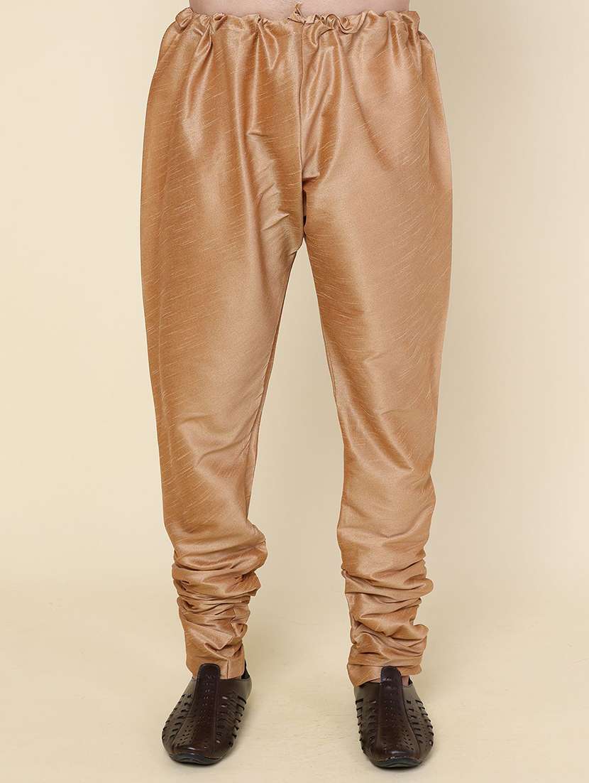 men solid mandarin neck kurta pyjama with jacket ethnic wear set - 22227998 -  Standard Image - 4