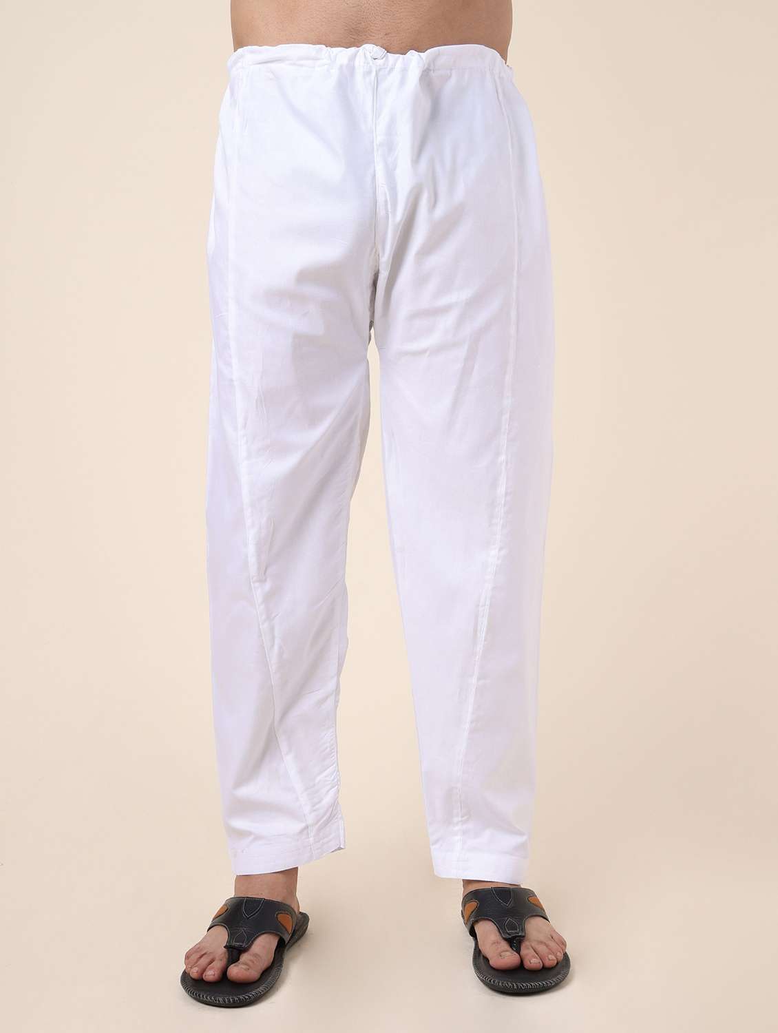 men solid long sleeve pathani ethnic wear set - 22228017 -  Standard Image - 4