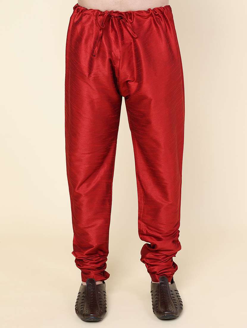 men solid mandarin neck kurta pyjama with jacket ethnic wear set - 22228061 -  Standard Image - 4