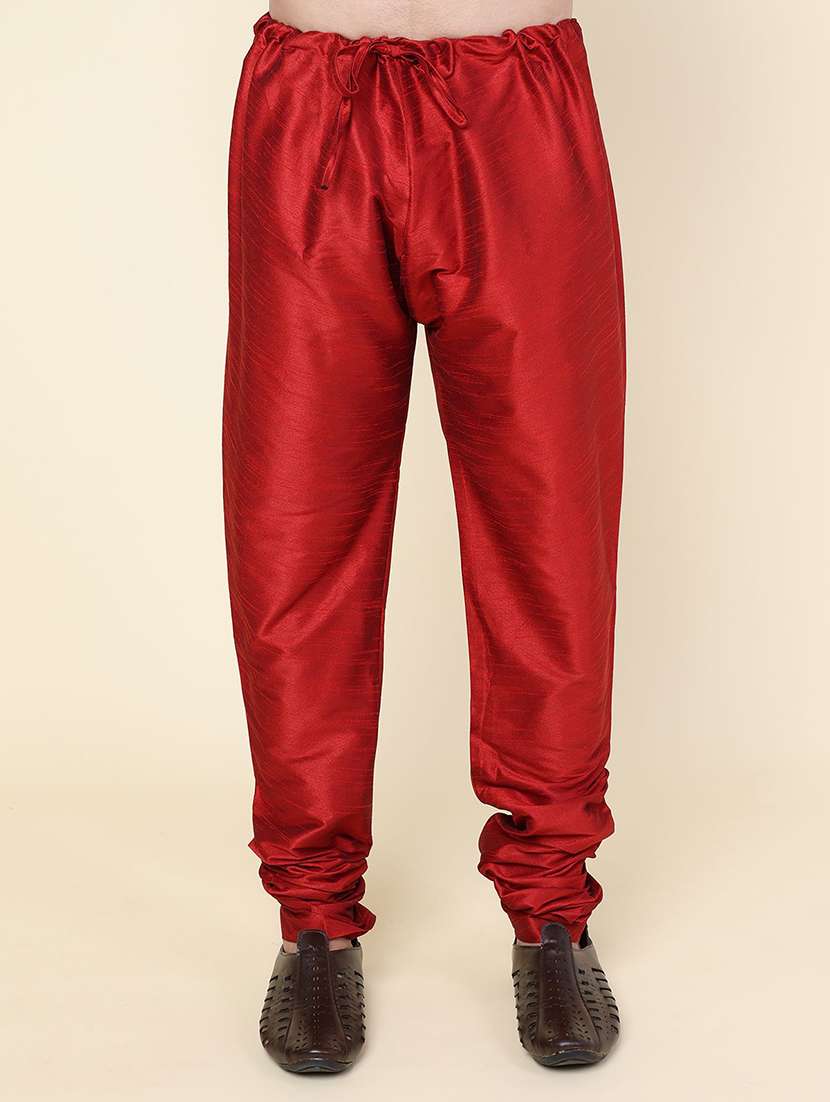 men solid mandarin neck kurta pyjama with jacket ethnic wear set - 22228064 -  Standard Image - 4