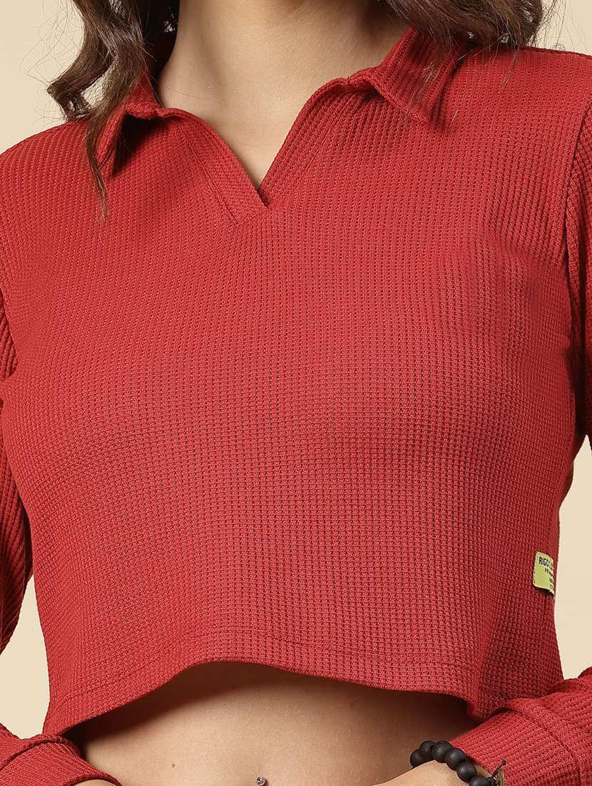 women solid top and trouser co-ord set - 22228199 -  Standard Image - 4