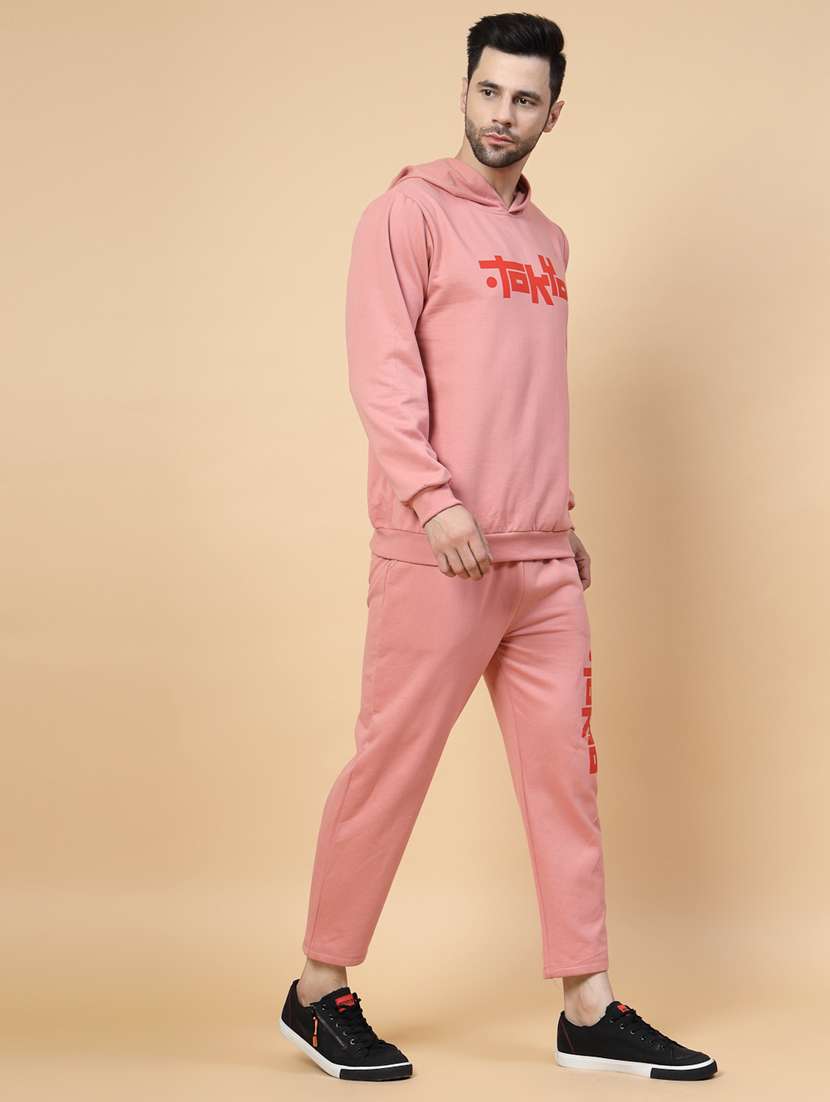 men printed long sleeve full length track suit - 22228218 -  Standard Image - 1